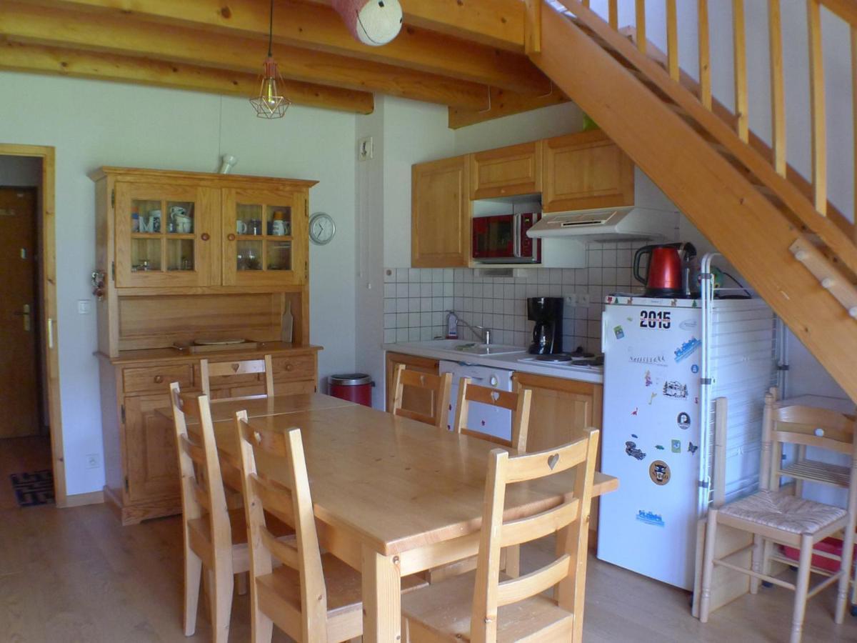 Duplex Confortable Avec Balcon Sud, Animaux Admis Et Parking - Fr-1-629-133 Samoëns Exterior foto