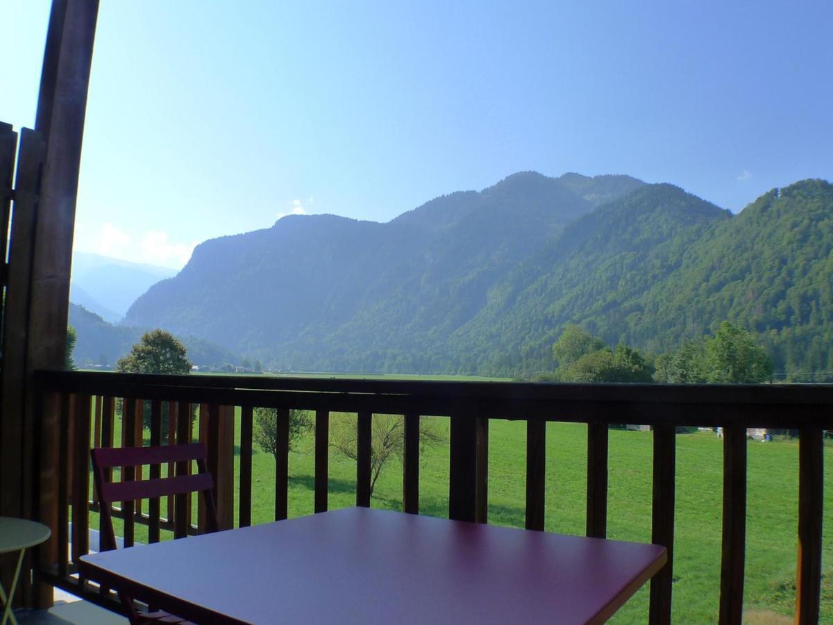 Duplex Confortable Avec Balcon Sud, Animaux Admis Et Parking - Fr-1-629-133 Samoëns Exterior foto